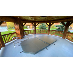 Cross Rib Pool Tiles 