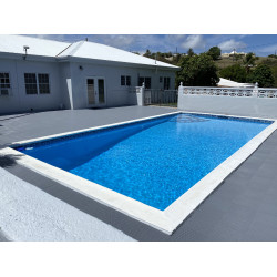 Cross Rib Pool Tiles 