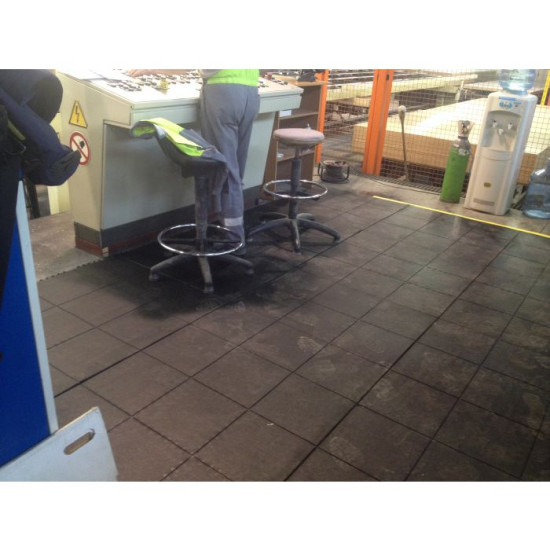 Solid Top Rubber Mats